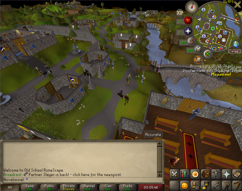 screenshot of Old School Runescape